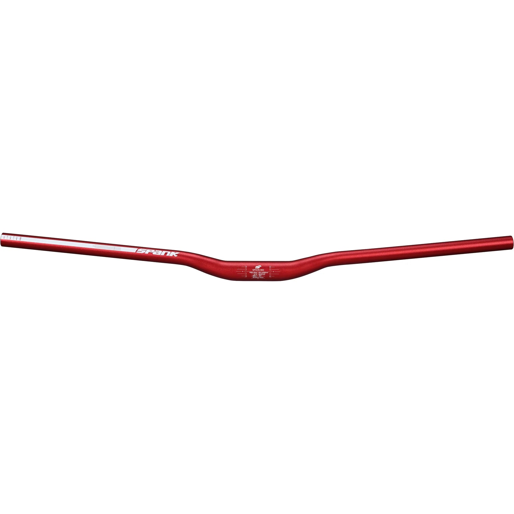 Spank - Gruccia Spoon, 35 mm, 800 mm, Rise 60 mm, Blue MTB adulto, unisex