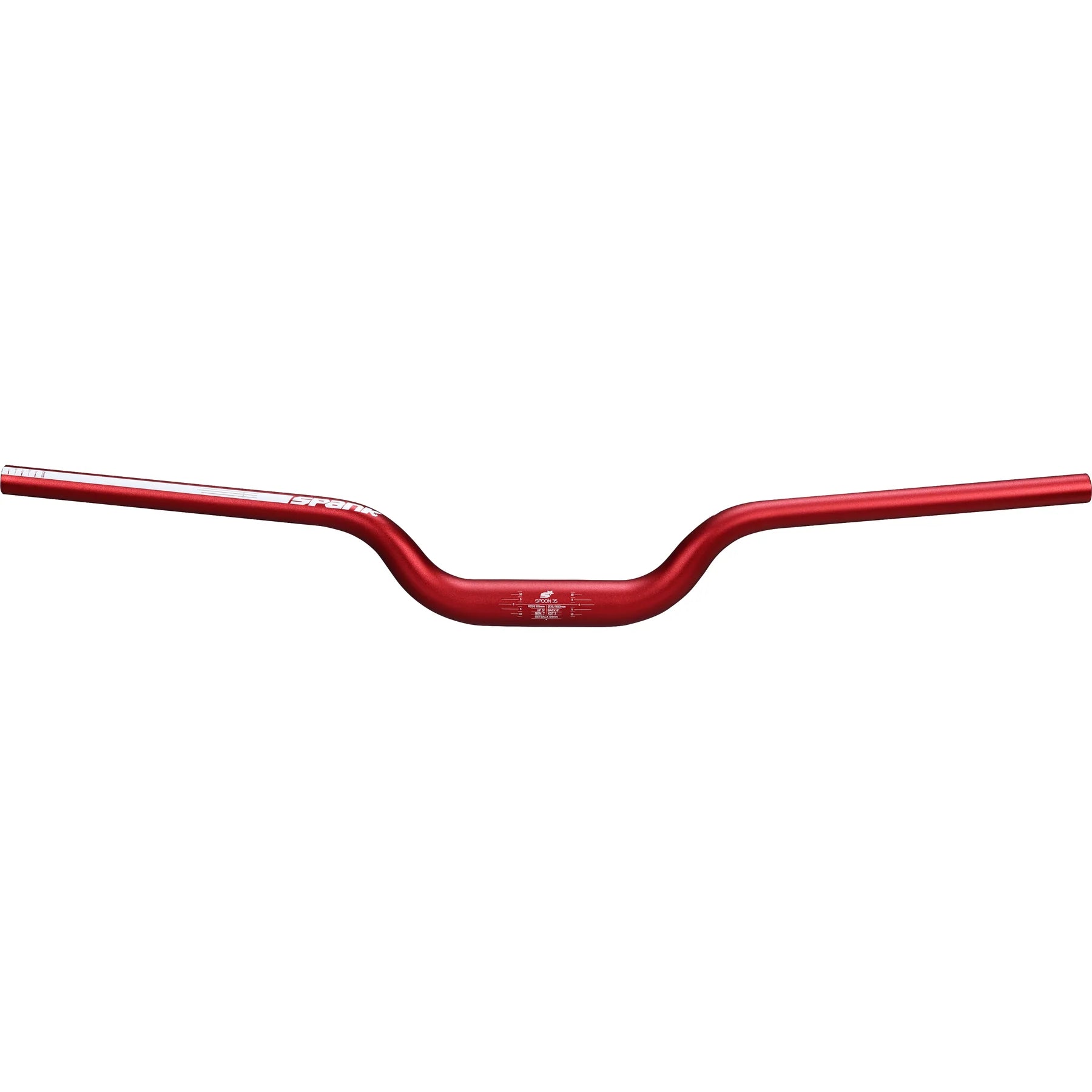 Cintre Spank SPOON 31,8mm, 800mm rise 40mm noir/blanc