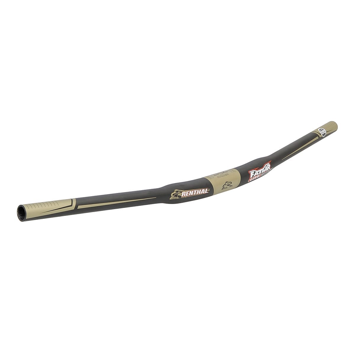 Cintre RENTHAL FATBAR LITE Carbone Rise 10mm 760mm Noir