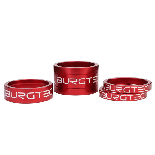 Kit Entretoises de Direction BURGTEC 1"1/8 Rouge