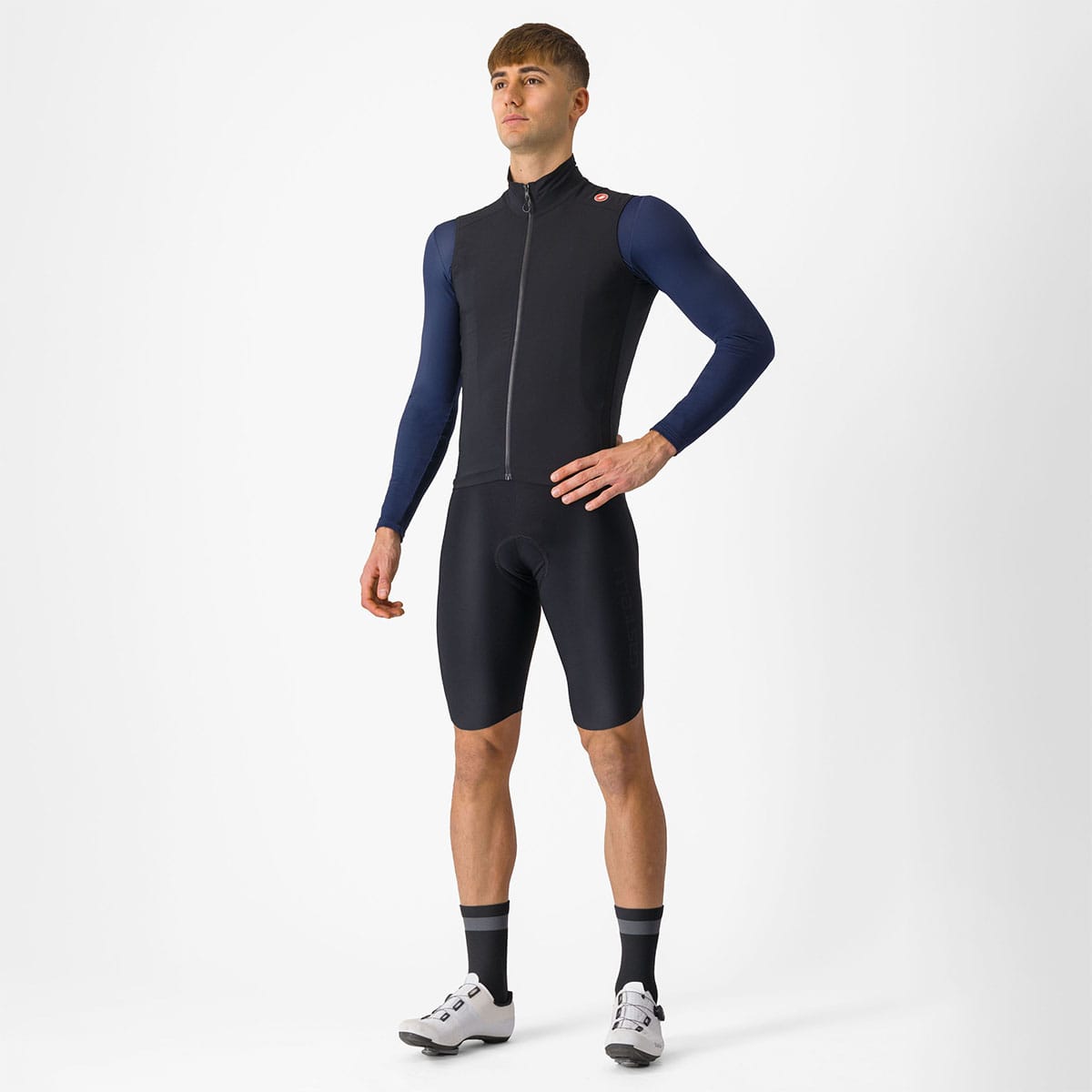 Castelli Gilet cycliste sans manches Perfetto RoS 2 noir femme Castelli Gilet cycliste sans manches Perfetto RoS 2 noir femme