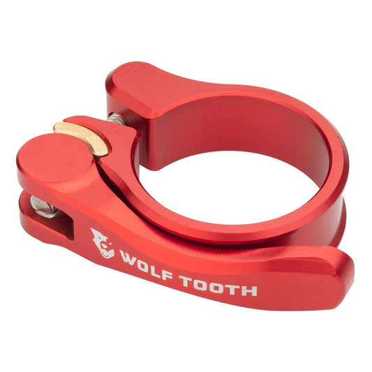 Collier de Selle WOLF TOOTH Serrage Rapide Rouge