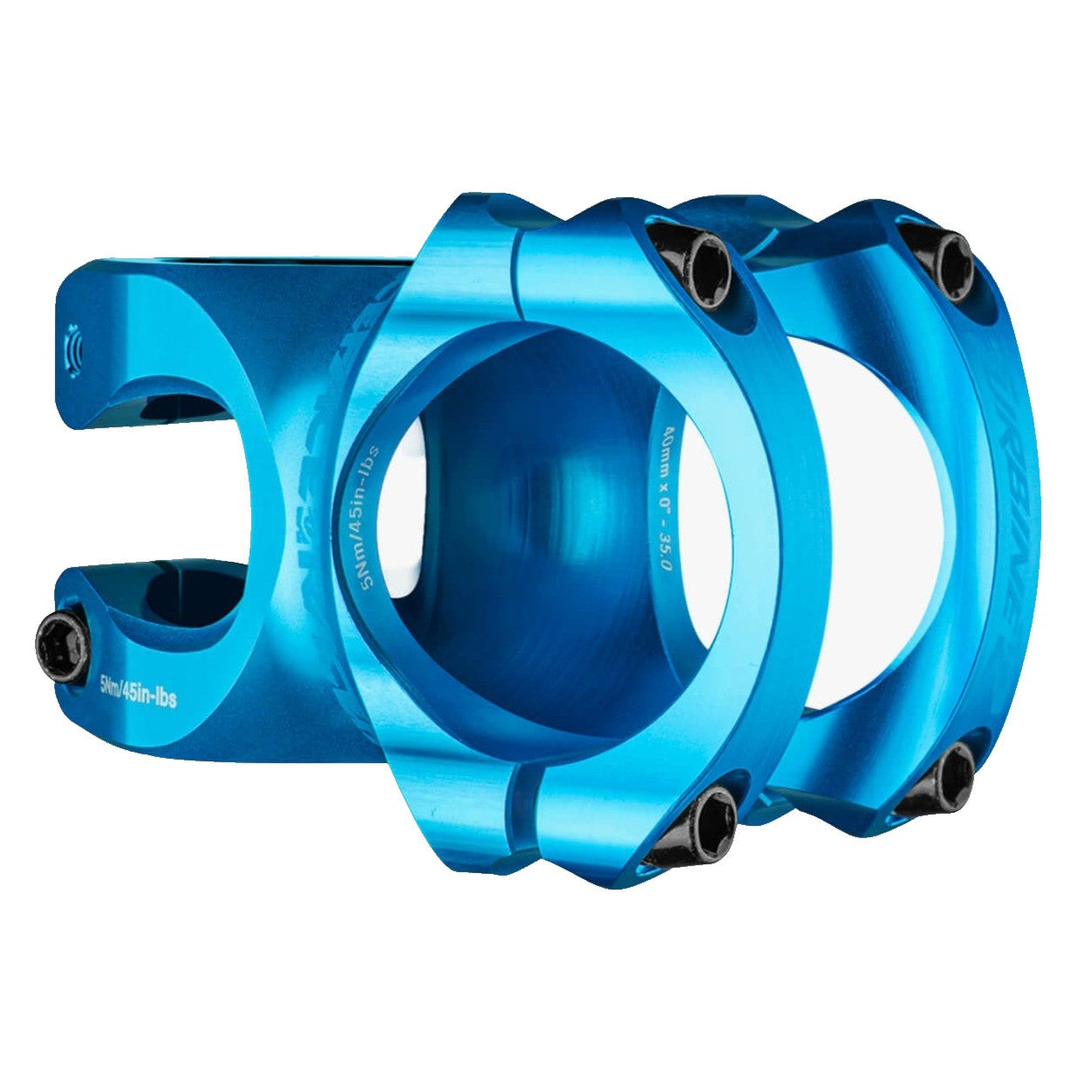 RaceFace TURBINE-R 35 - Attacco Manubrio In Alluminio Per Bici, 32mm X 0°, Colore Rosso, Unisex - 2