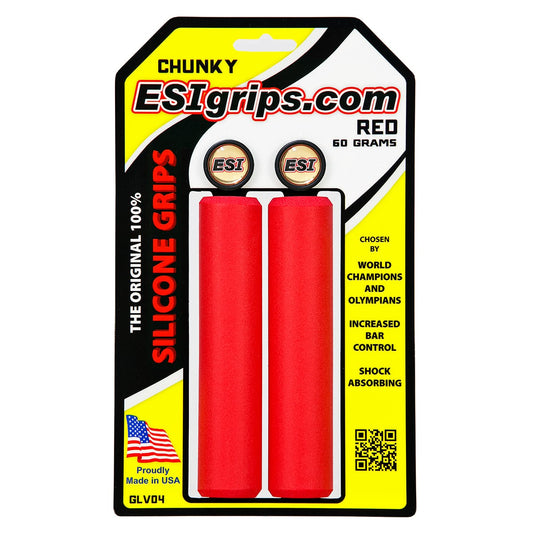 Grips ESI CHUNKY 130 mm Rouge