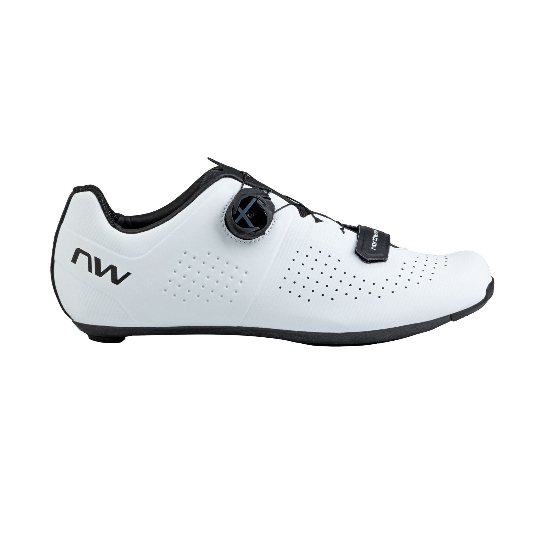 Chaussures Route NORTHWAVE STORM CARBON Noir/Blanc
