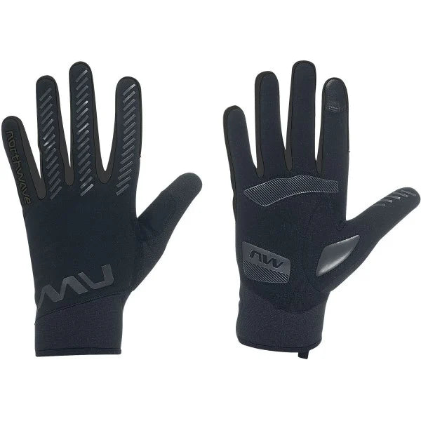 Gants De Cyclisme Northwave Avalanche – Noir/Blanc/Gris – Taille S (Homme)