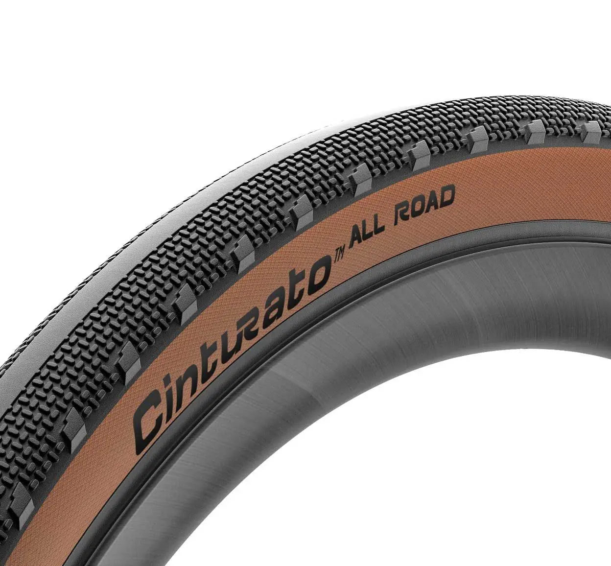 Pneumatico Pirelli Cinturato Tubeless Ready 700x40c - Colore Tan (marrone Chiaro)