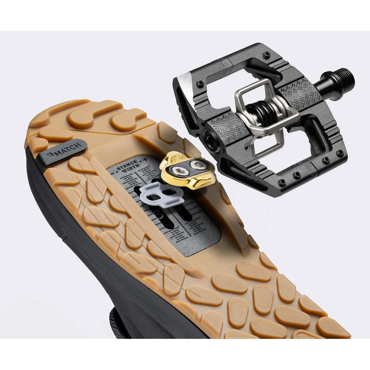 Chaussures VTT CRANKBROTHERS MALLET TRAIL BOA Noir/Or