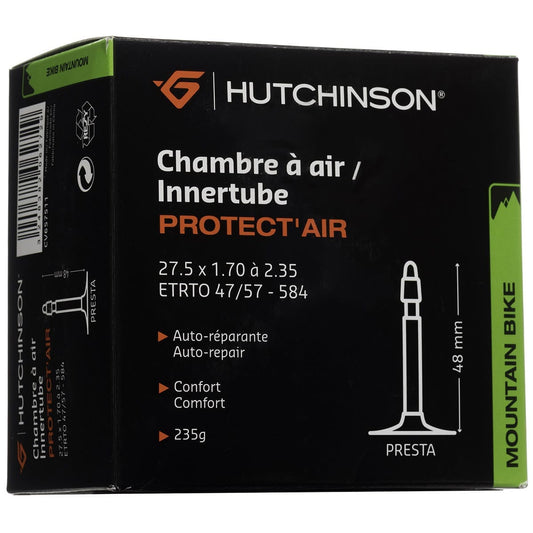 Chambre à Air HUTCHINSON PROTECT'AIR 27,5x 1.70 - 2.35 PRESTA 48mm