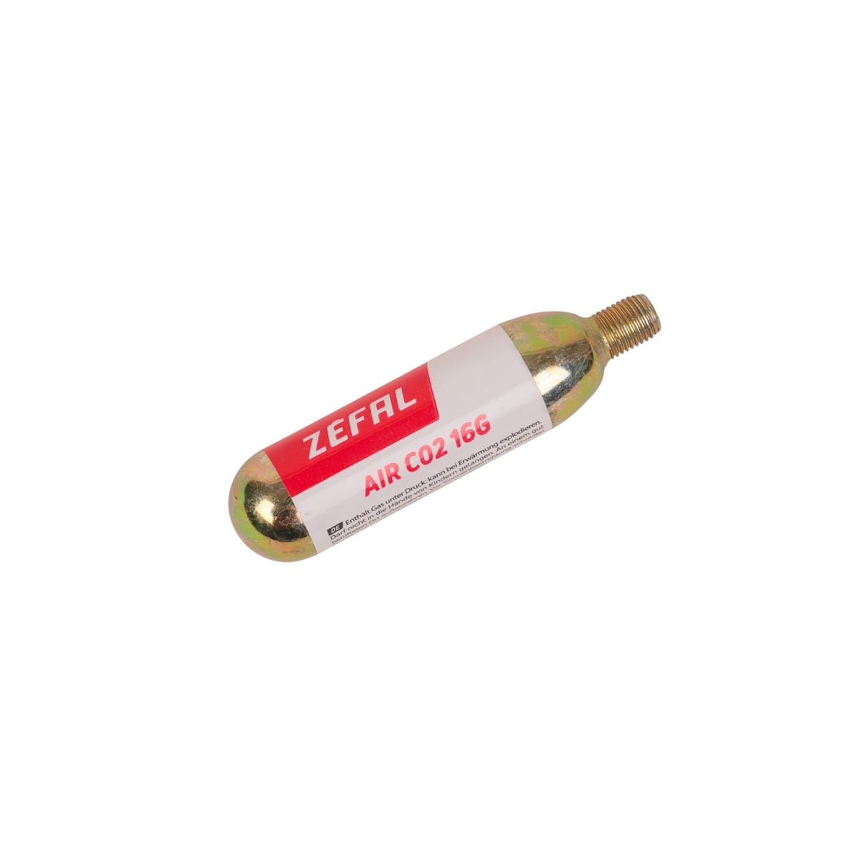 Cartouches CO2 Zéfal 16g Filetées - Lot De 6 - Pour Gonflage Rapide Pneus Vélo Route Et VTT