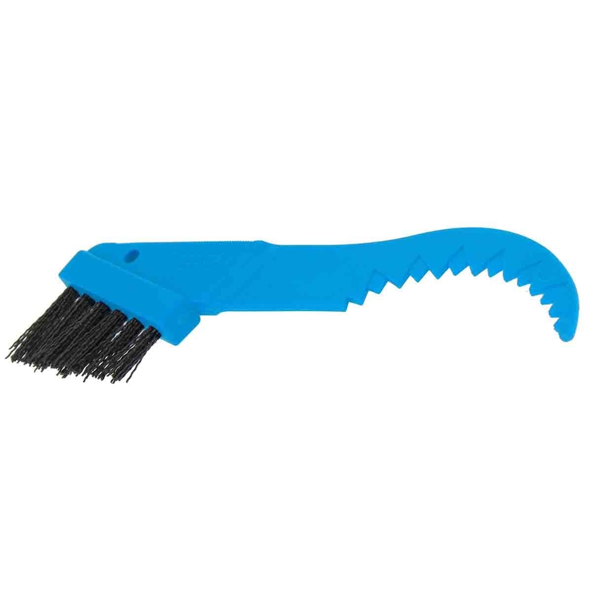 Brosse De Nettoyage Pour Chaîne De Moto Ou Vélo - Double Face, 3 Côtés Avec Poils Nylon - Longueur 24 Cm - Pour Enlever Graisse Et Saleté