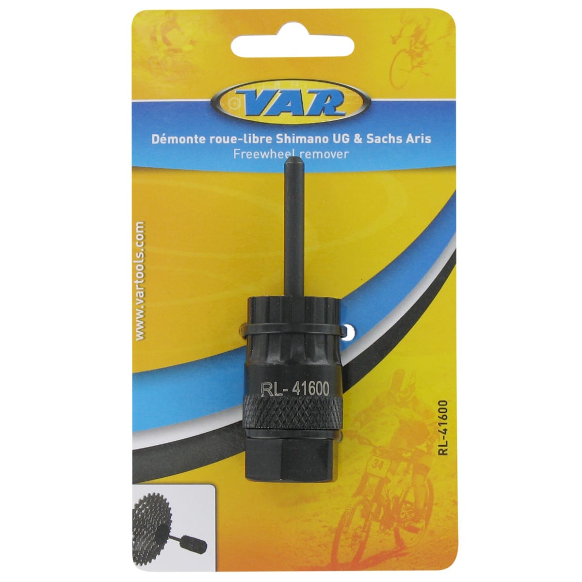 Estrattore per ruota libera con guida VAR per Shimano UG/Campagnolo/Sa