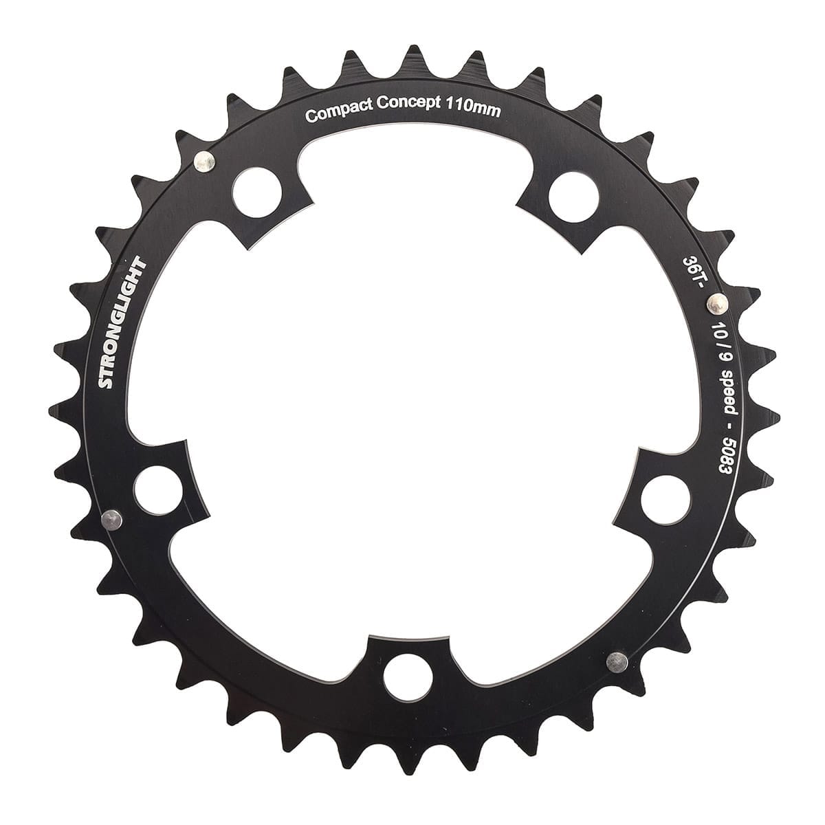 Plateau Stronglight Type S-5083 - 5 Branches, 130mm, 9/10 Vitesses - Neuf Sous Emballage