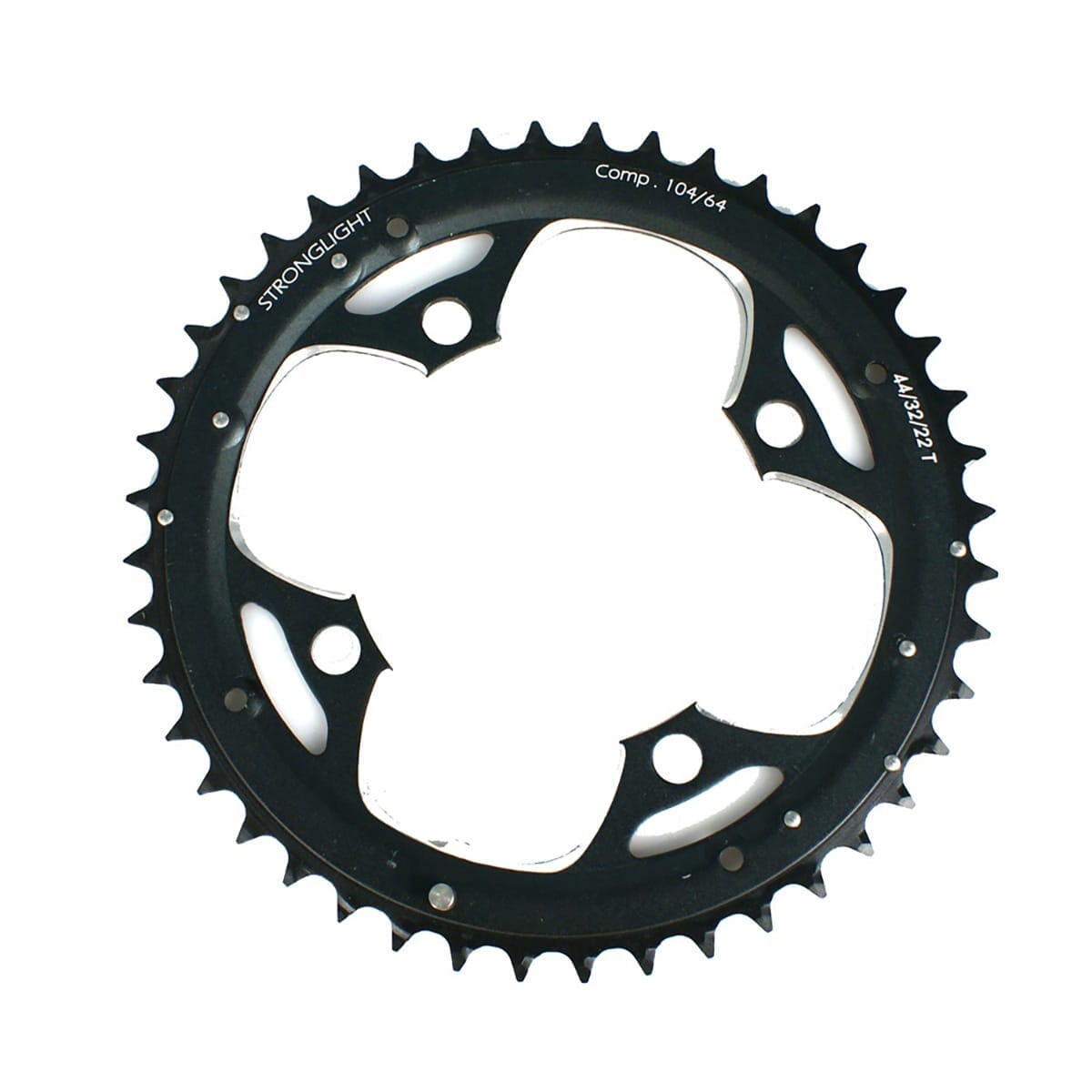 Plateau Extérieur Race Face Turbine 11 Vitesses - 4 Trous, 104mm, Aluminium, Pour Vélo Route Ou VTT