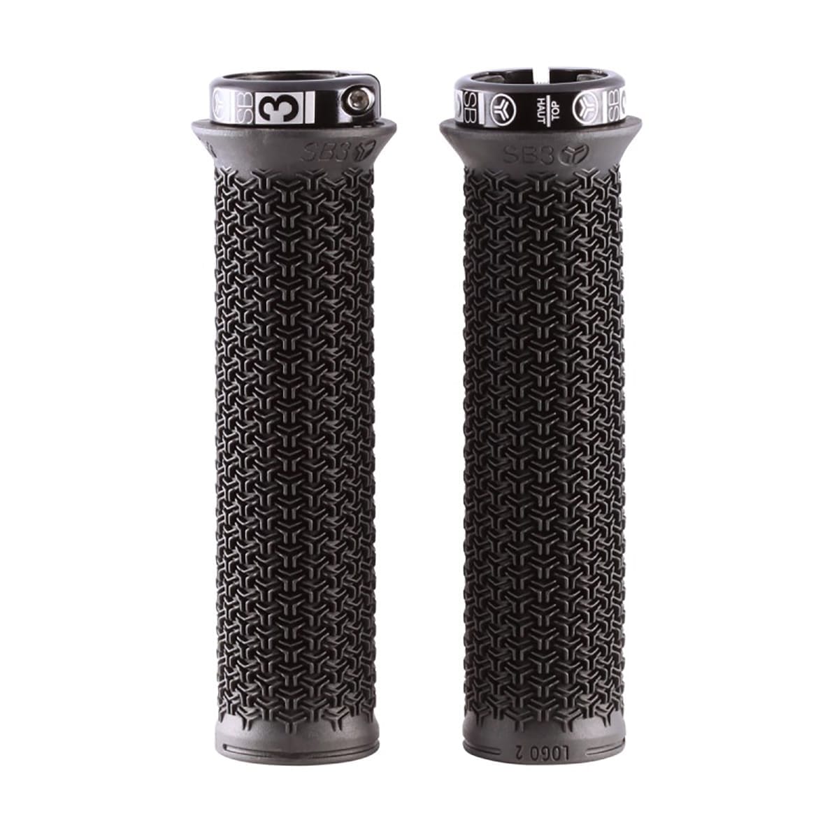 Grips SB3 RACE EN Lock-On 130 mm Jaune