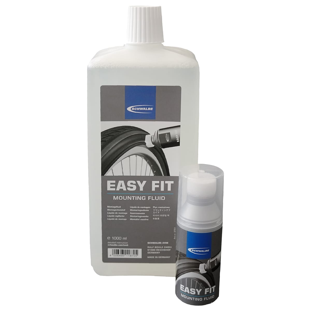 Schwalbe Easy Fit - Liquide De Montage Pour Pneus De Vélo | Facilite Le Montage Des Pneus Sans Outils