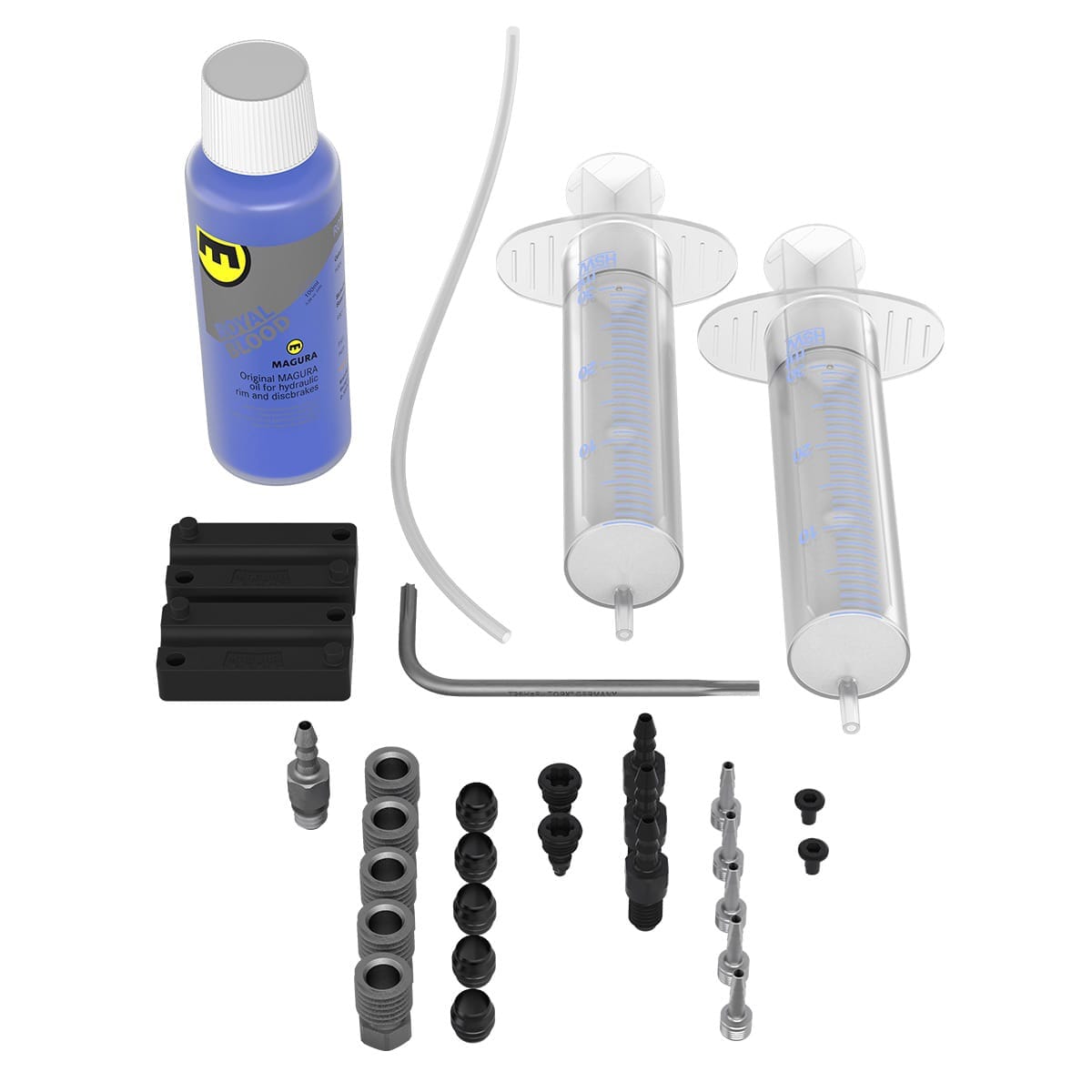 Kit De Purge De Frein VTT - Huile Minérale Et Seringue - Neuf