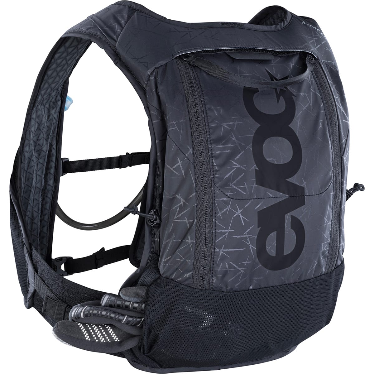 Sac à Dos D'hydratation EVOC Ride 16 - 16 Litres, Noir/multicolore - Neuf (vessie Non Incluse)
