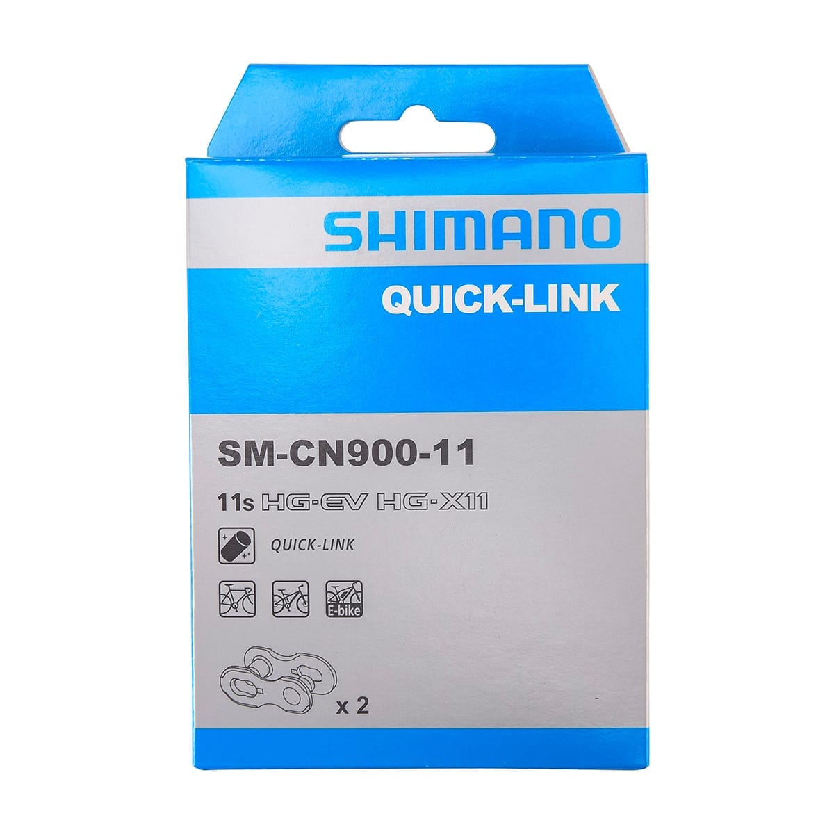 Attaches Rapides 11V SHIMANO CN-900 Quick Link (x2)