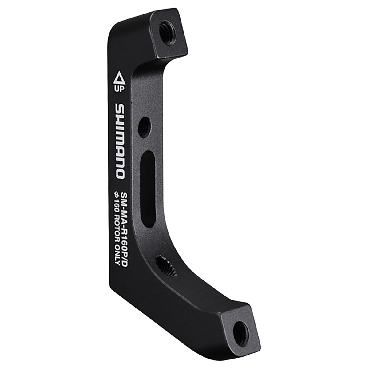Adaptateur De Frein à Disque Arrière Shimano SM-MA-R160P/S - Conversion IS Vers Post Mount 160mm, Noir