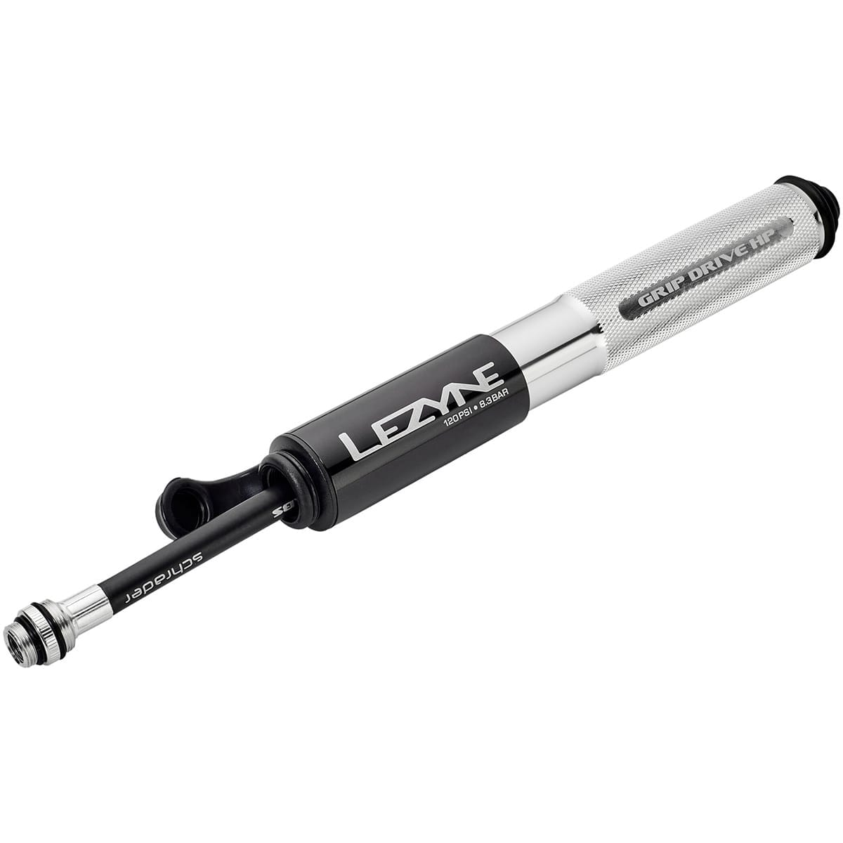Pompa Tech Drive HP Di Lezyne – Manometro, Piccola, Argento – Nuova In Confezione - Foto 1