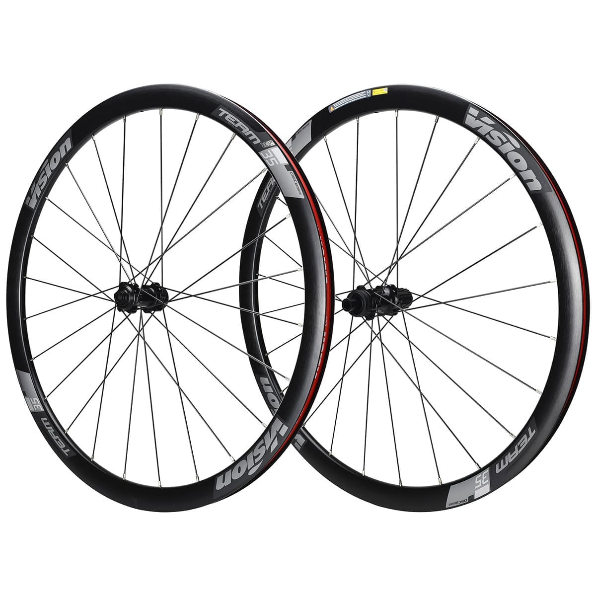 JUEGO DE RUEDAS VISION TRIMAX 35 KB CUBIERTA TUBELESS READY SHIMANO 10/11V