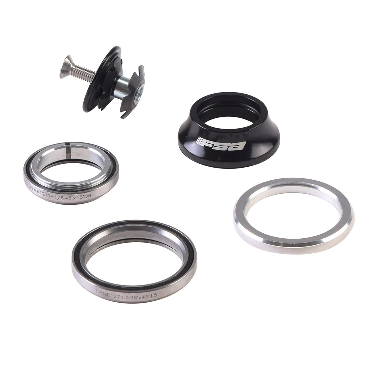 Fsa, S.Sterzo No 55R/57Sc 6.1Mm Alloy 1.5, Serie Sterzo, Multicolore, 55R/57Sc, Unisex-Adult Fsa, S.Sterzo No 55R/57Sc 6.1Mm Alloy 1.5, Serie Sterzo, Multicolore, 55R/57Sc, Unisex-Adult