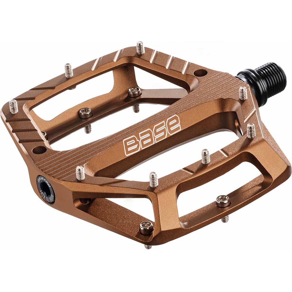 Pédales Plates REVERSE COMPONENTS BASE Cuivre – Probikeshop