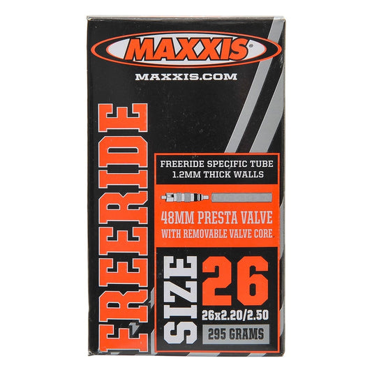 Chambre à air MAXXIS FREERIDE 26x2,20/2,50 Presta 48mm Noir