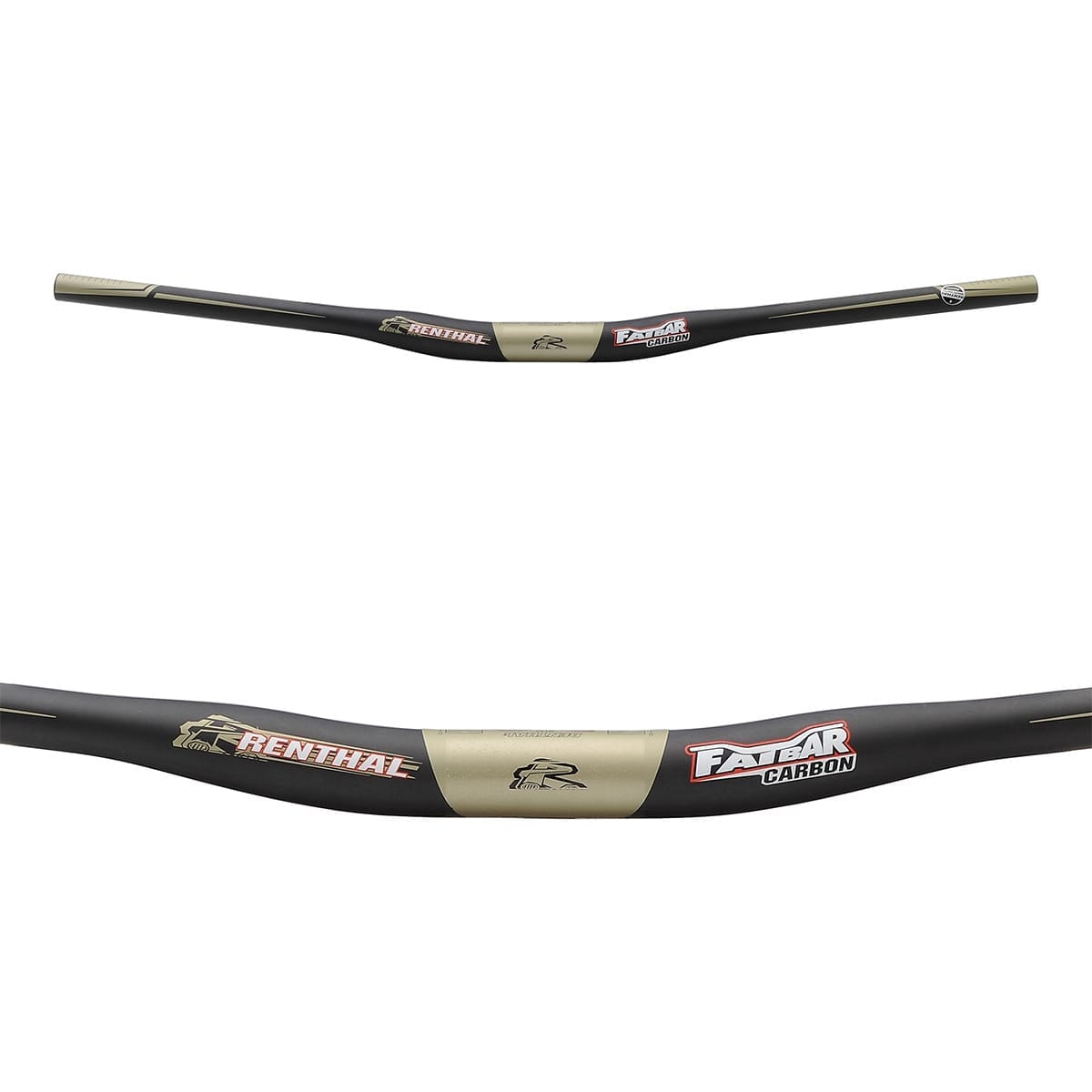 Cintre RENTHAL FATBAR DH Carbone Rise 10mm 800mm