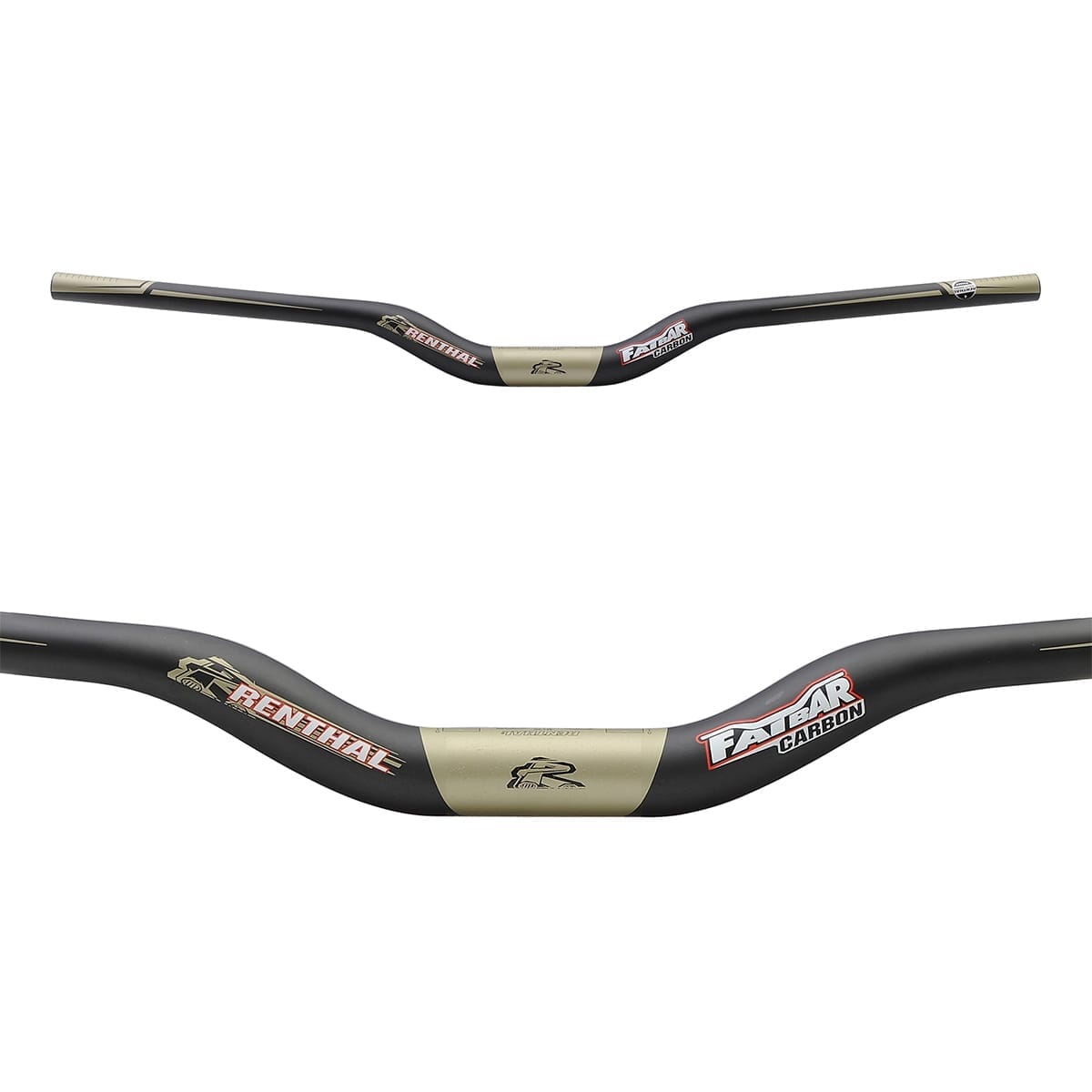 Cintre RENTHAL FATBAR DH Carbone Rise 40mm 800mm