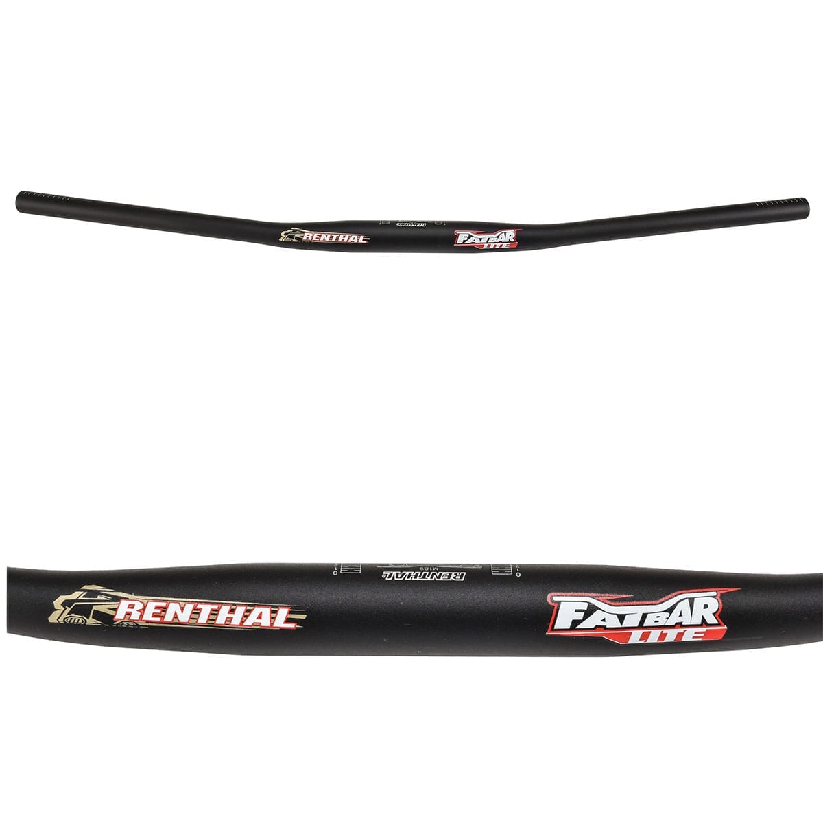 Cintre RENTHAL FATBAR LITE Rise Plat 780mm Noir