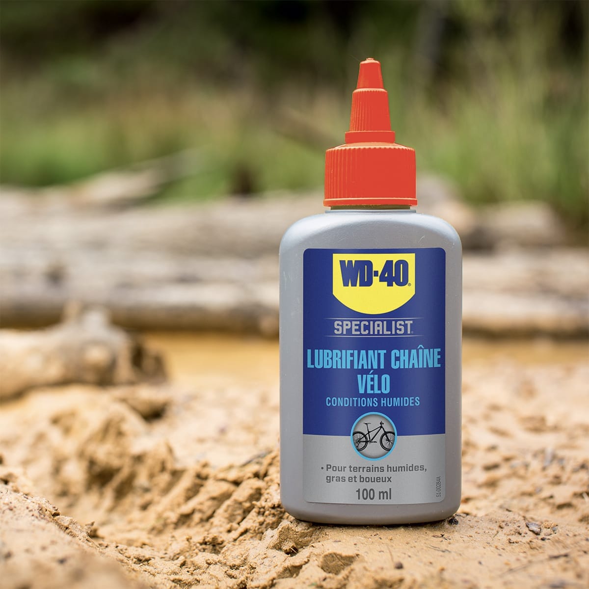 Lubrifiant Chaîne WD-40 SPECIALIST Conditions Humides (100 ml)