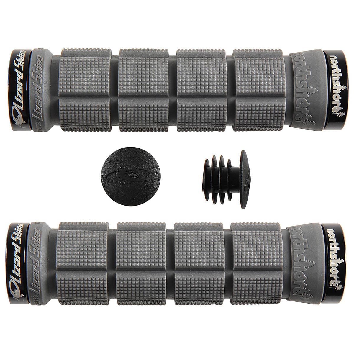 Lizard Skins Lock NorthShore manopole, 125 g, nero