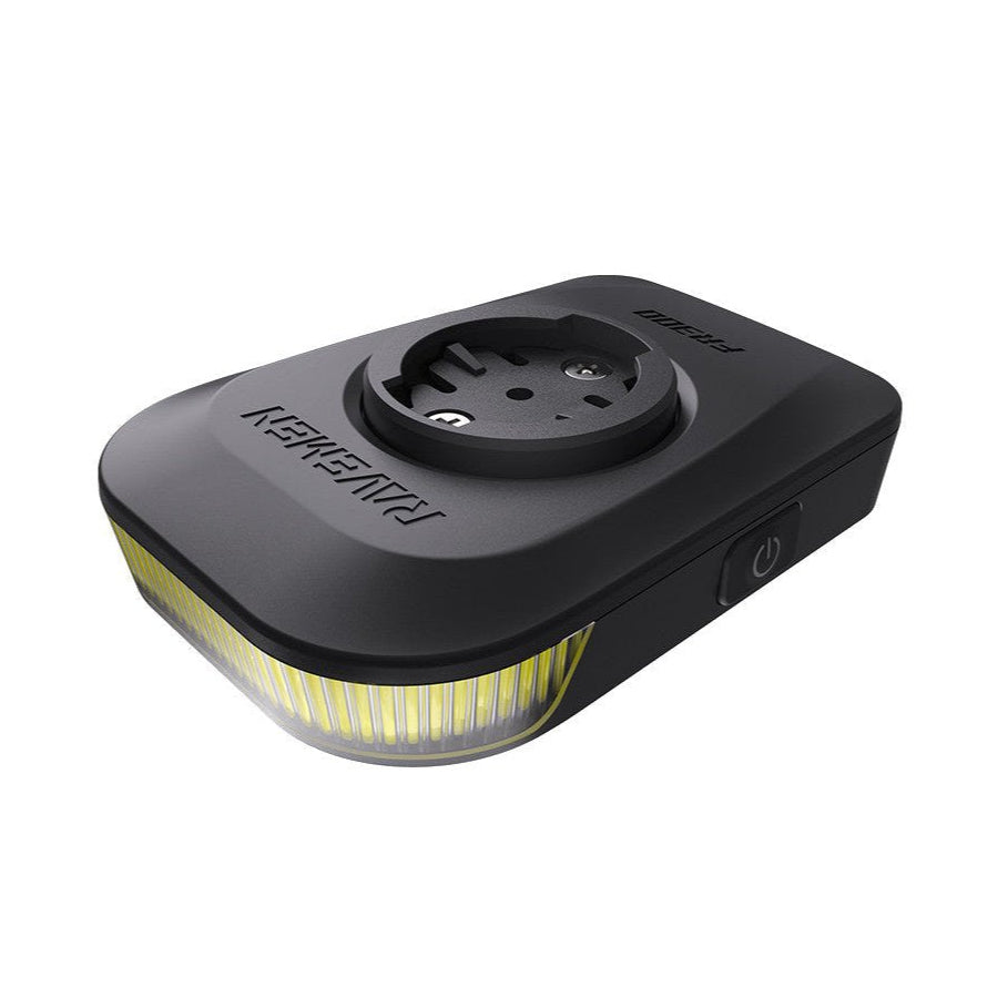 Phare Avant Vélo RAVEMEN FR500, LED, Pour Garmin/Wahoo, Adaptateur GoPro AGM03 Inclus
