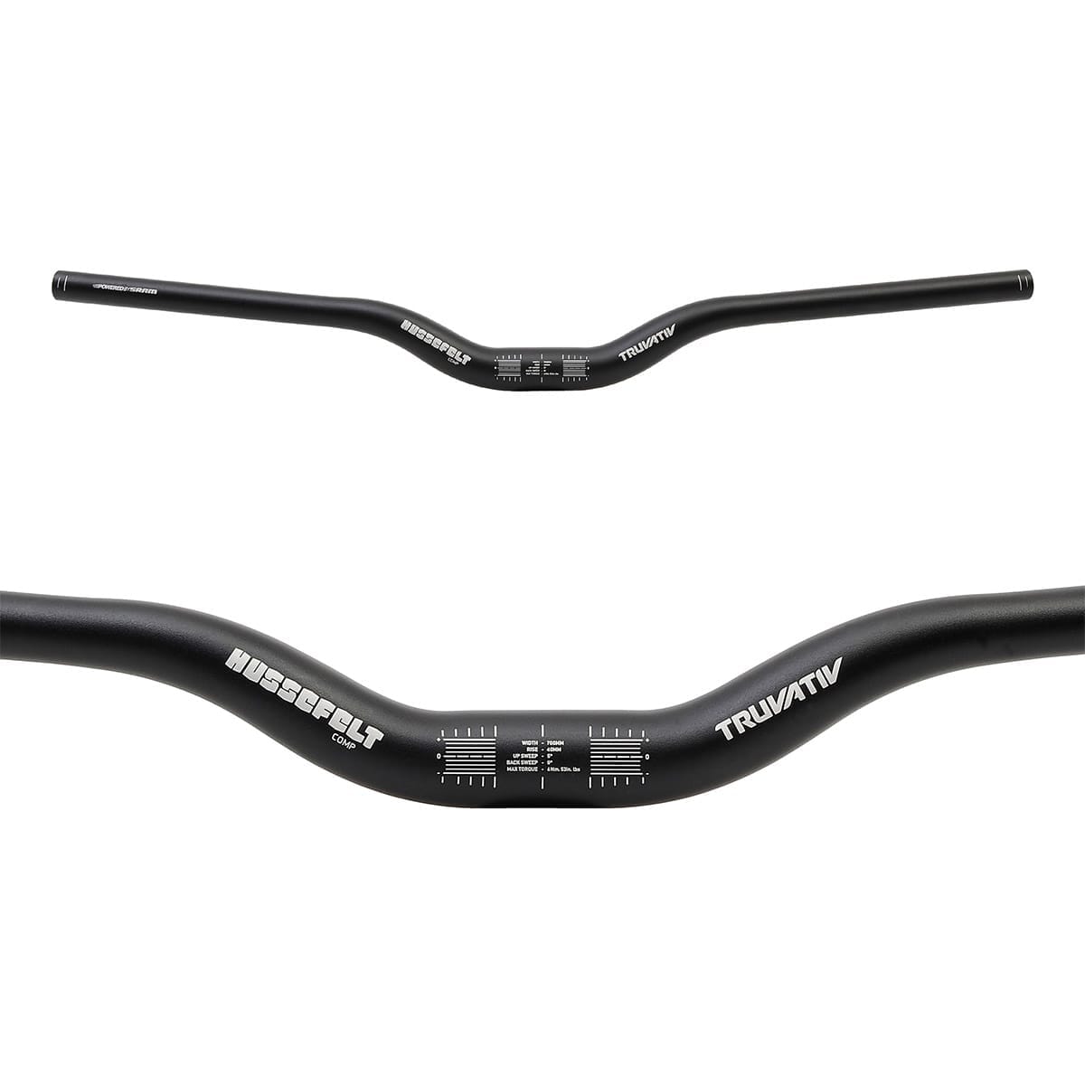 Cintre Carbone Truvativ BlackBox Jerome Clementz / Recoupé SRAM Black Box