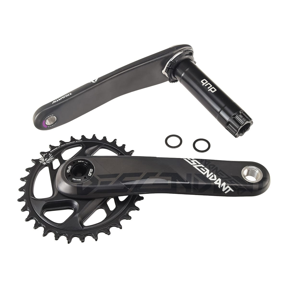 Vis De Pédalier étanche M12 Pour Vélo - Compatible FSA Et TRUVATIV, Acier, Clé 8mm