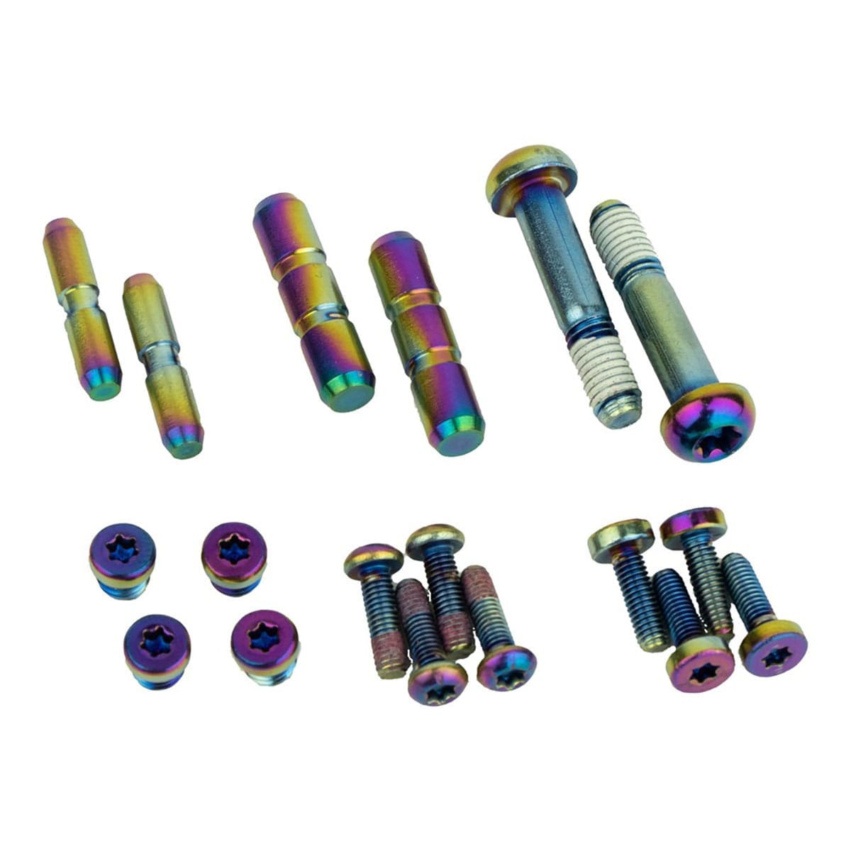 Kit Visserie pour Leviers de Freins SRAM G2 RSC/ULTIMATE Upgrade Inox Rainbow