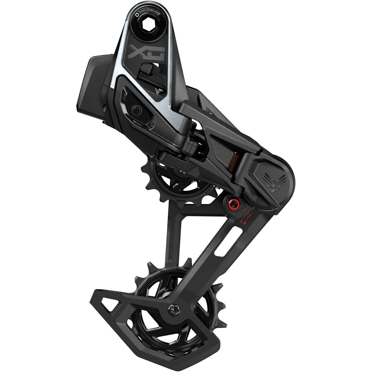 Dérailleur SRAM X0 T-Type Eagle AXS 12 vitesses, max. 52