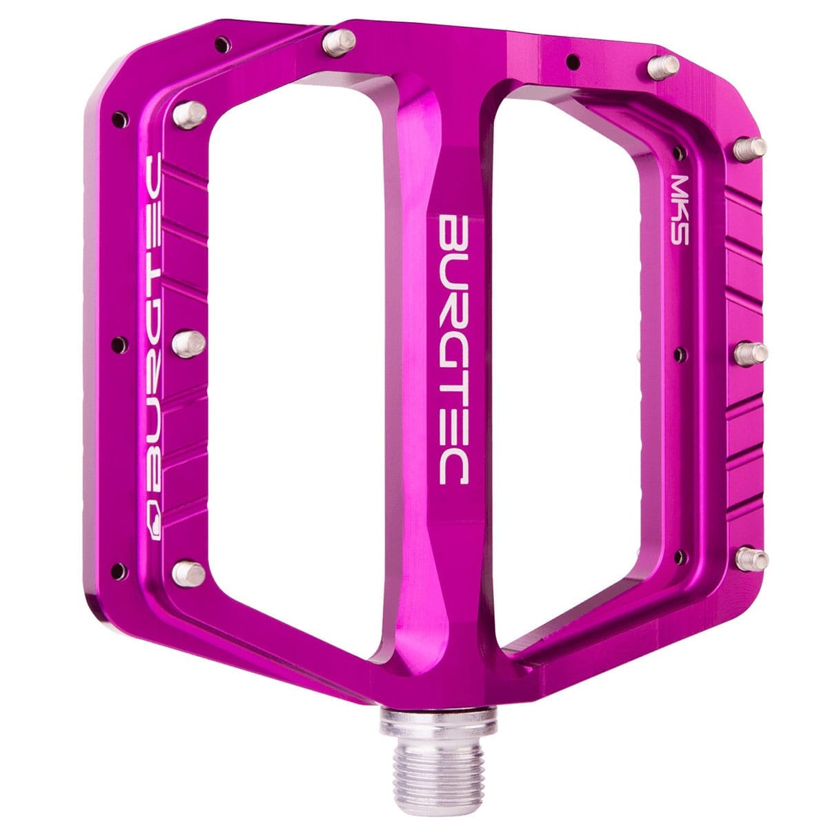 Paire de Pédales Plates Burgtec Penthouse MK5 Rouge Race