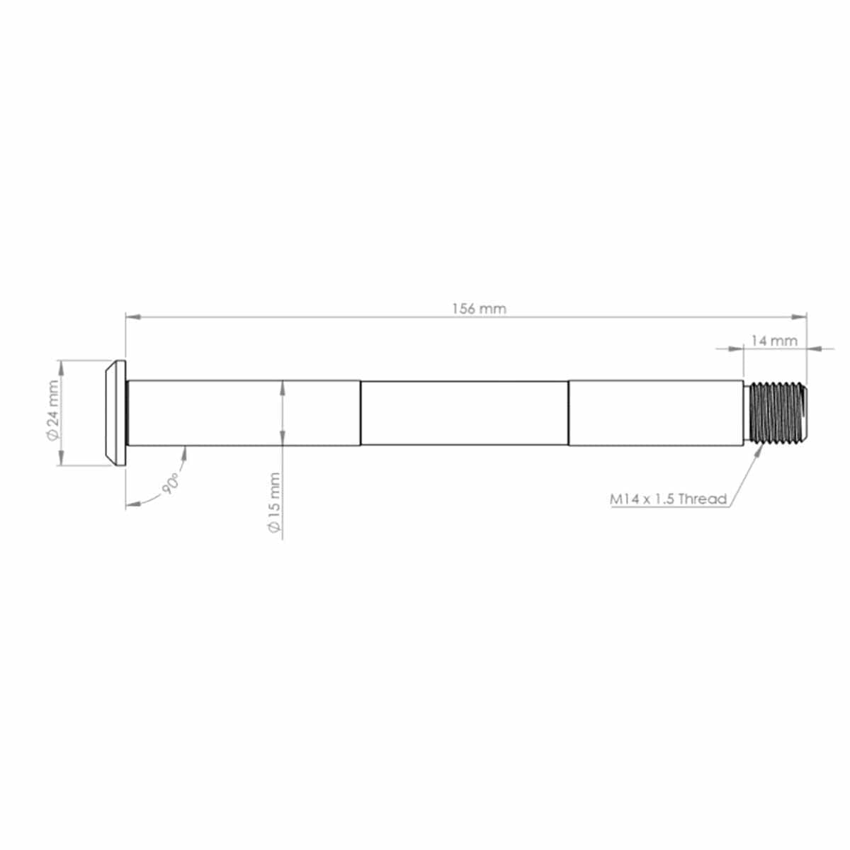 ROCKSHOX Axe Avant MAXLE ULTIMATE 15x110mm BOOST Noir