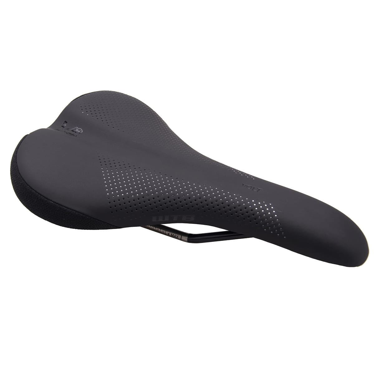 Selle WTB Volt modèle large en acier CrMo - Bécanerie Selle WTB Volt modèle large en acier CrMo - Bécanerie