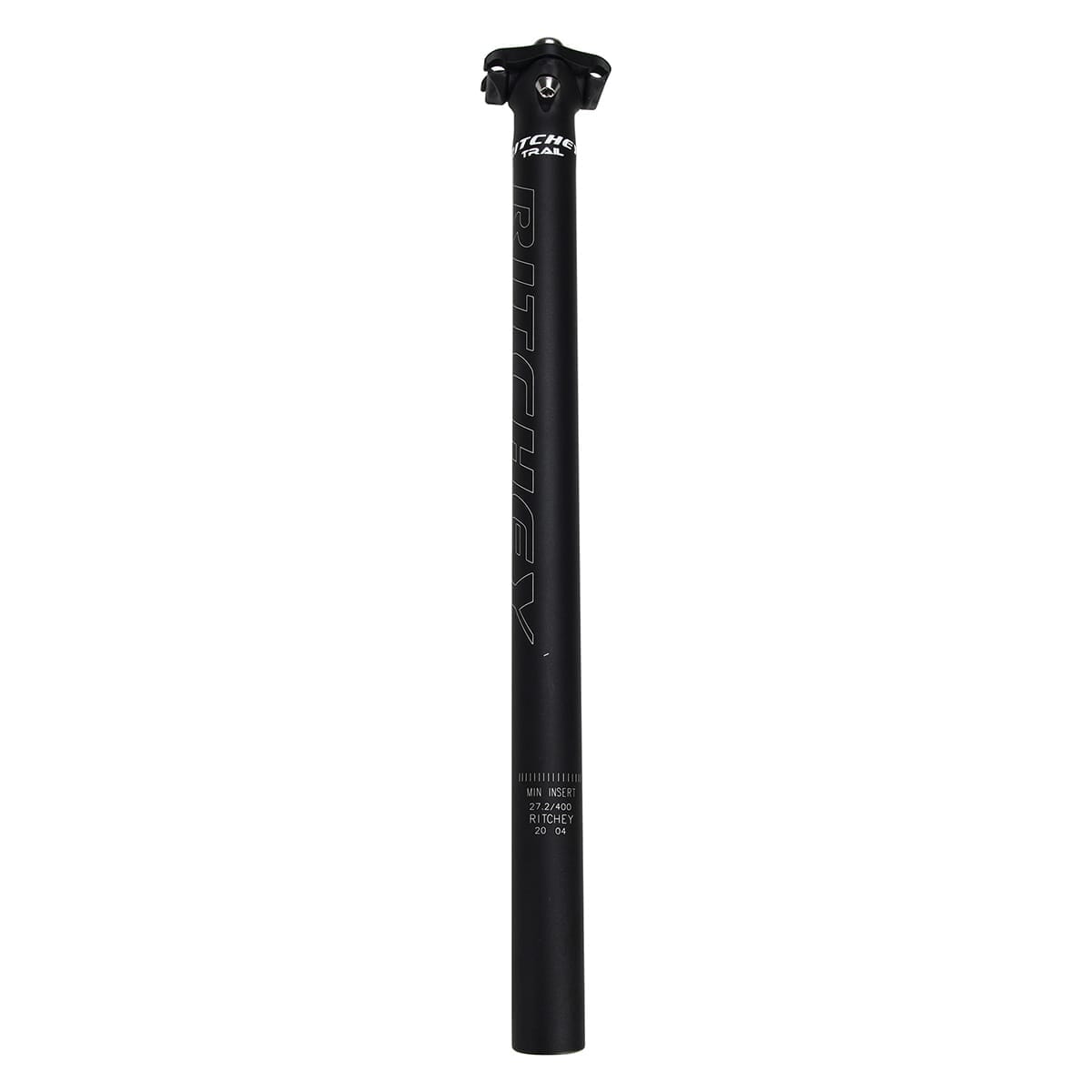 Tige De Selle Ritchey WCS Zero – 31,6 Mm X 400 Mm – Déport Zéro – Noir Mat – Occasion