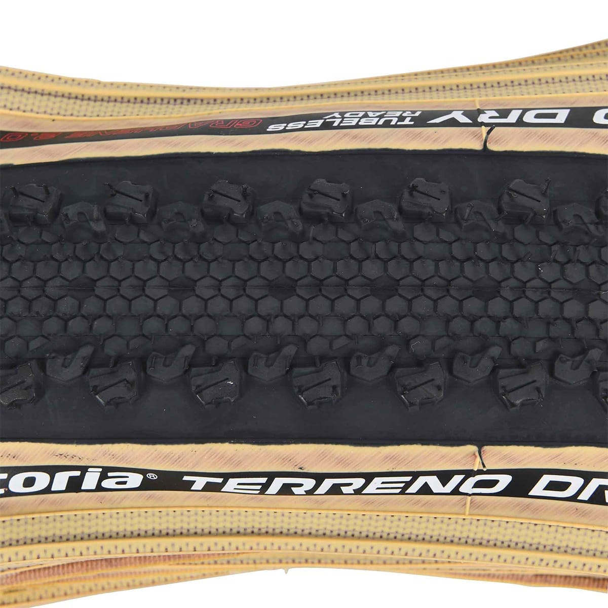 Pneu VITTORIA TERRENO DRY GRAVEL LITE G2.0 700x40c Tubeless Ready Beig ...