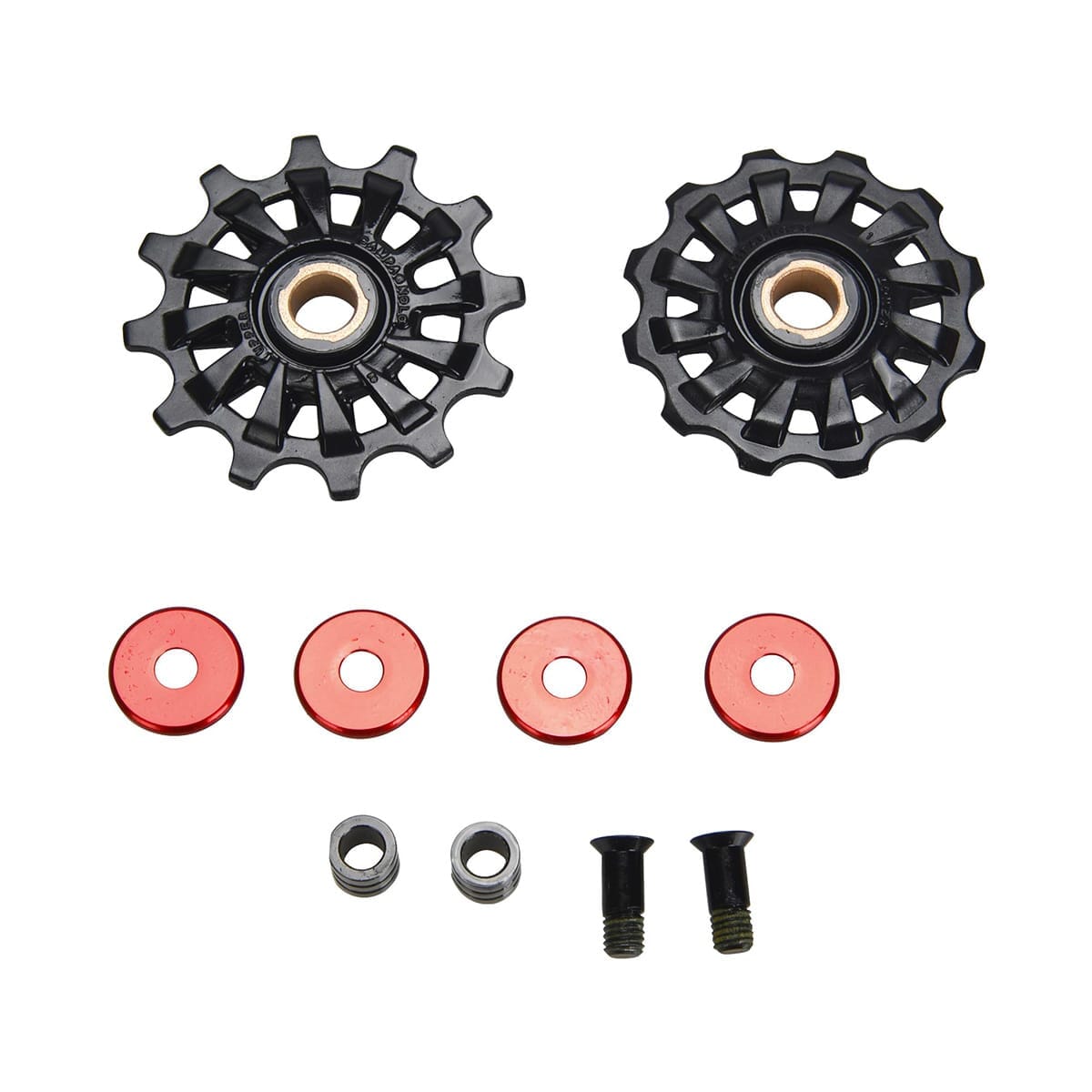 Campagnolo Set de Batteries - Super Record WRL (12 Vitesses) | pour Dérailleur Avant + Arrière | PU23-SR12FDRD - noir