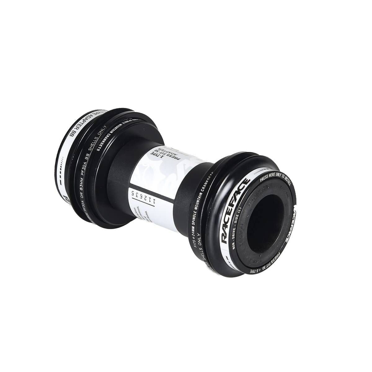 Axe De Pédalier BB30/PF30 Pour Vélo - 24 Mm - Conversion BB30AR/PF30R - Rouge