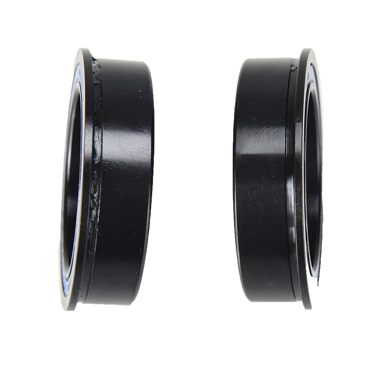 2 Cuvettes De Pédalier Acier Ø 35 Mm - NOS (ancien Stock) - Vintage, Traces De Rouille