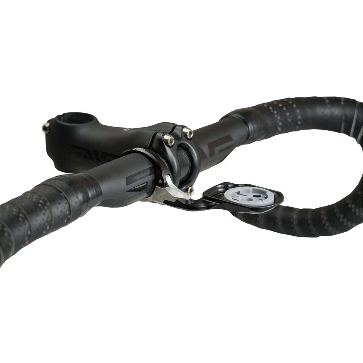 Support VTT 3-en-1 – Compatible Garmin, Bryton, Cat's Eye – Fixation Guidon 22-23mm – Étanche IPX5