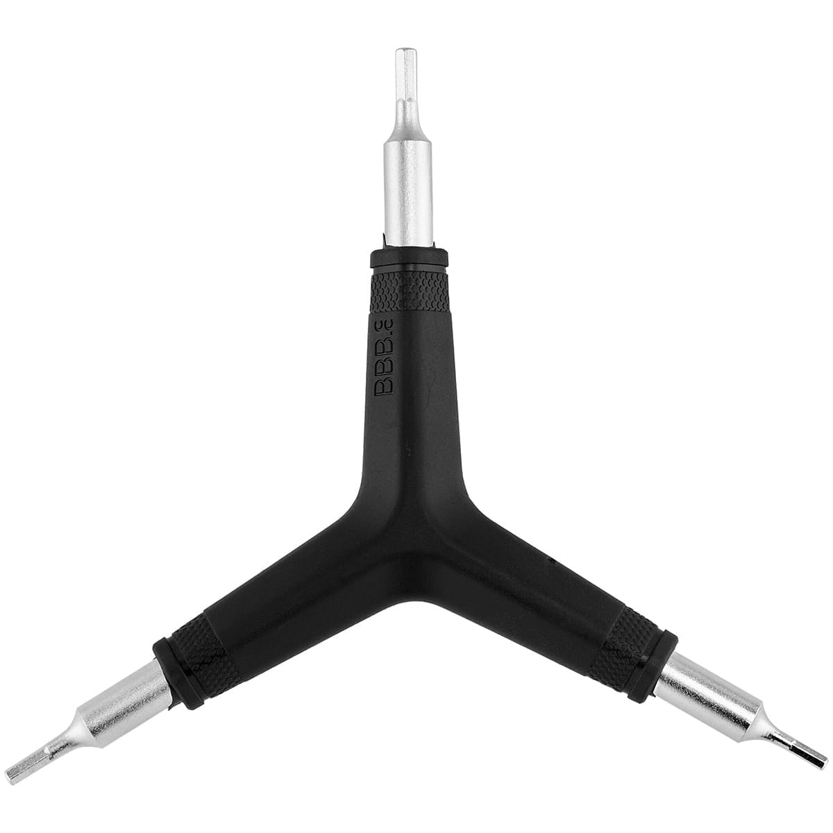 BBB Y-ThreeStar Chiave A Brugola Tripla Porta Attrezzi - Dimensioni 4, 5 E 6 Mm - Impugnatura In Kraton