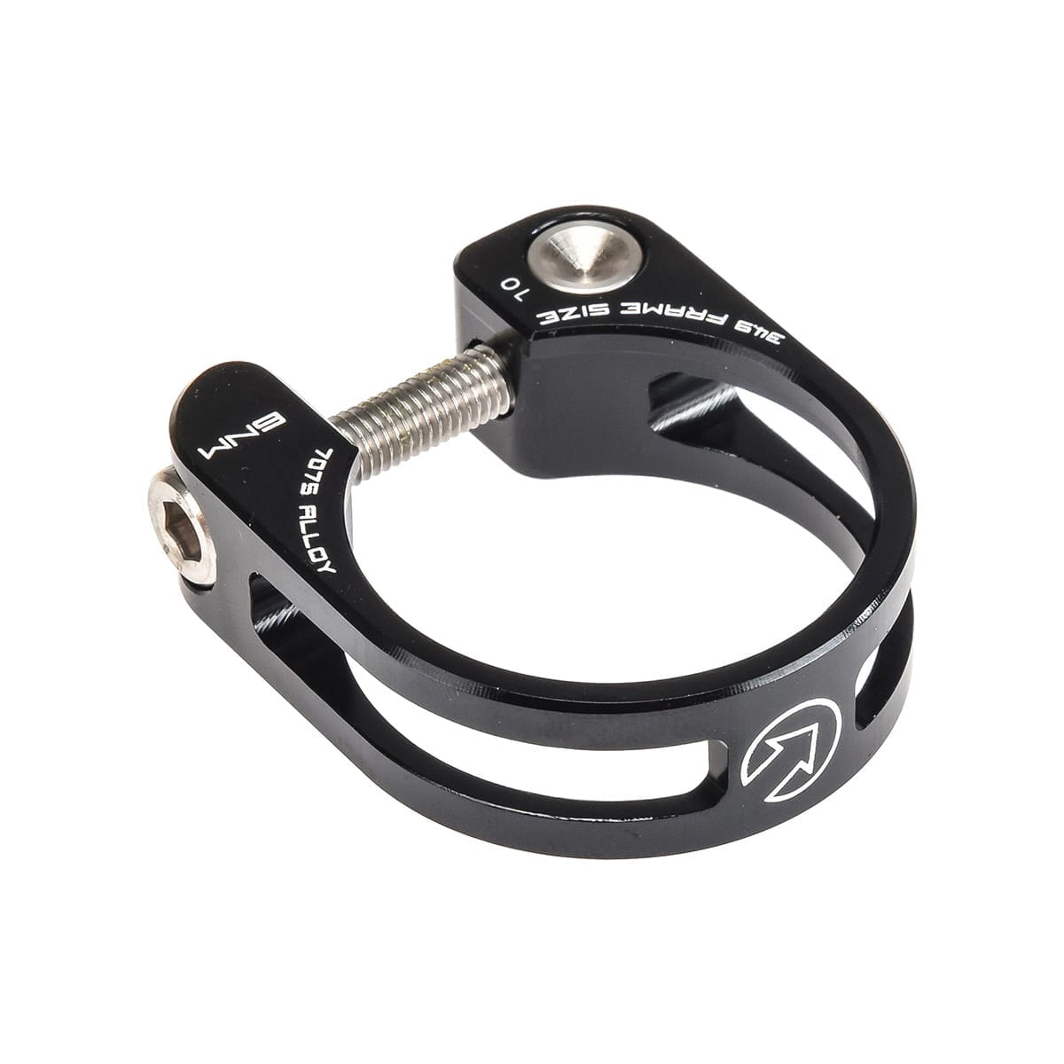 Collier De Serrage Pour Tube De Selle De Vélo Ancien - 28 Mm, Acier Argenté